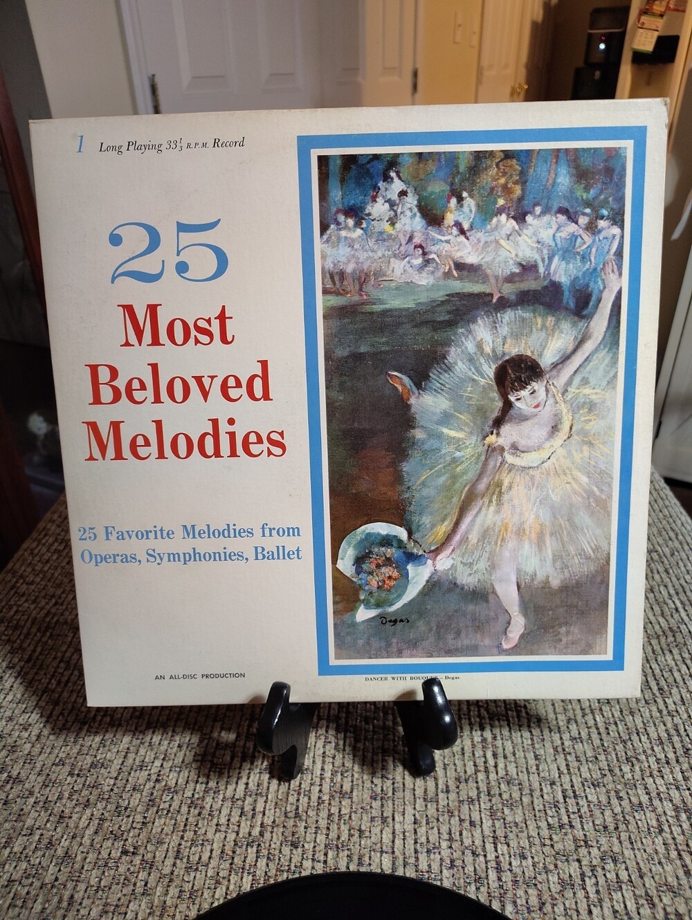 Vintage Vinyl LPs - 25 Most Beloved Melodies & 50 Great Music Treasures